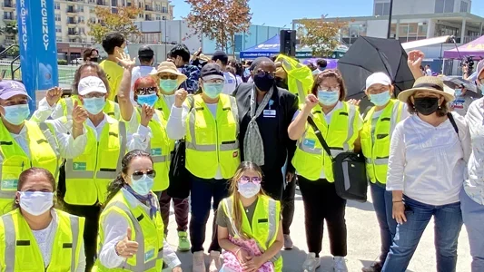 Get Out the Vaccine (GOTV) rally