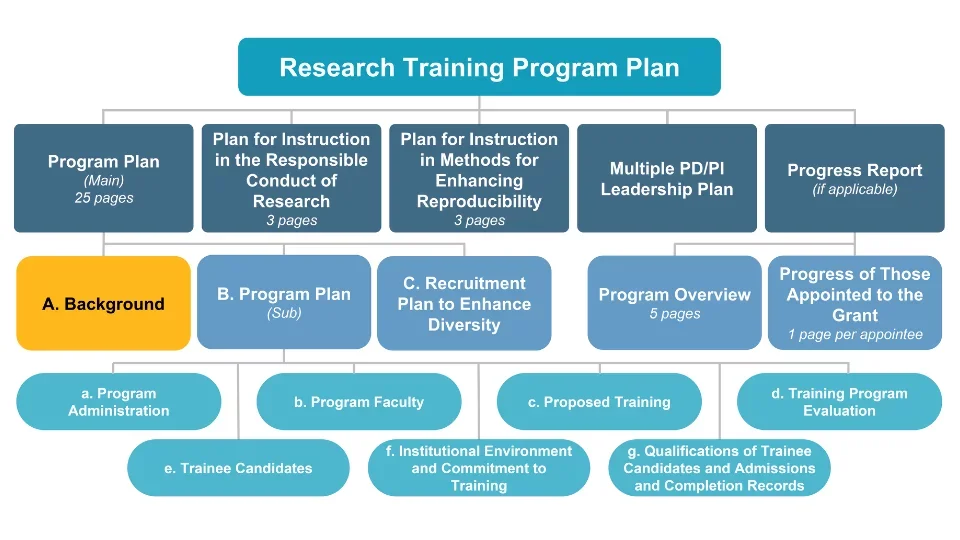 Research Training Program Plan