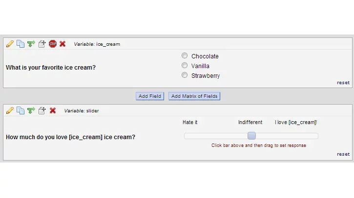 Example of Piping Sample Set Up
