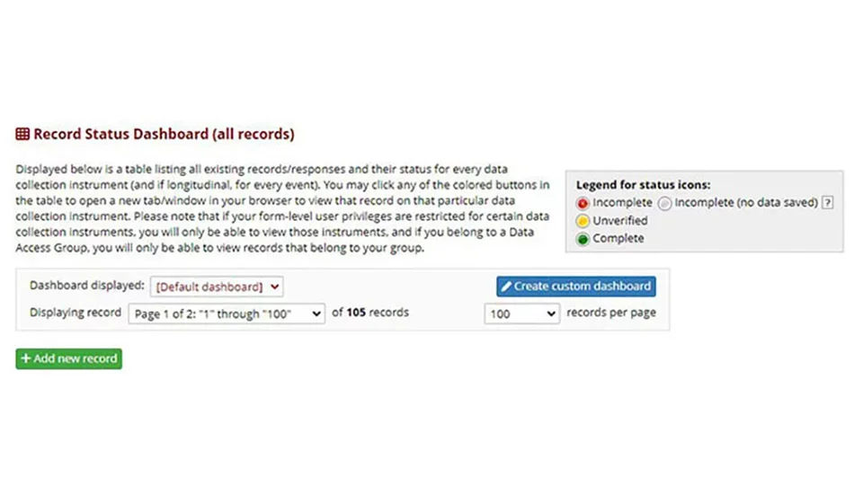 adding a record with autonumbering enabled in RedCap