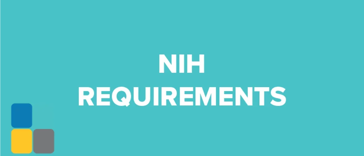 NIH requirements