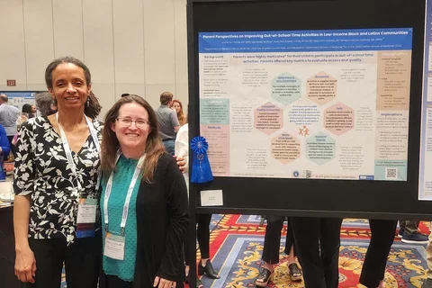 Jaime La Charite and Nina Harawa