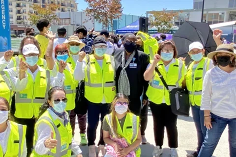 Get Out the Vaccine (GOTV) rally