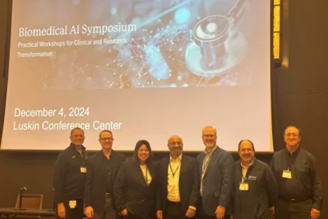 Biomedical AI symposium panel