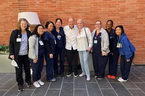 Mr. and Mrs. Marsh Bull and the CTRC staff