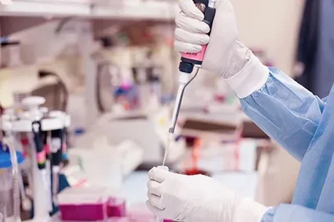Scientist in lab
