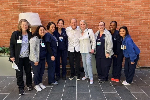 Mr. and Mrs. Marsh Bull and the CTRC staff