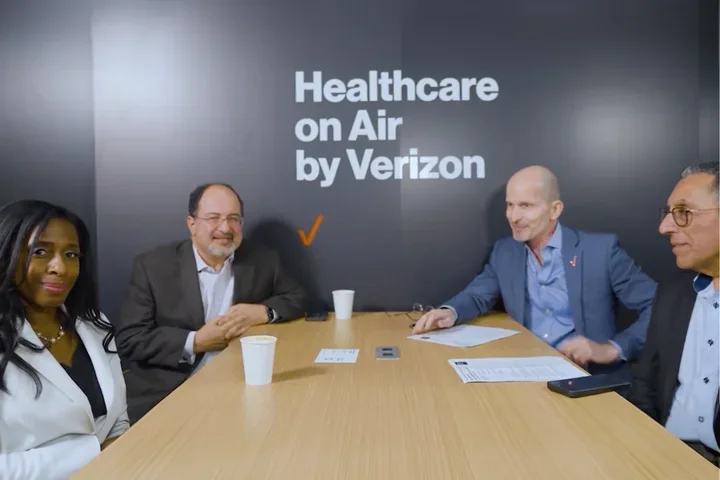 Podcast on Healthcare on Air by Verizon, with Arash Naeim