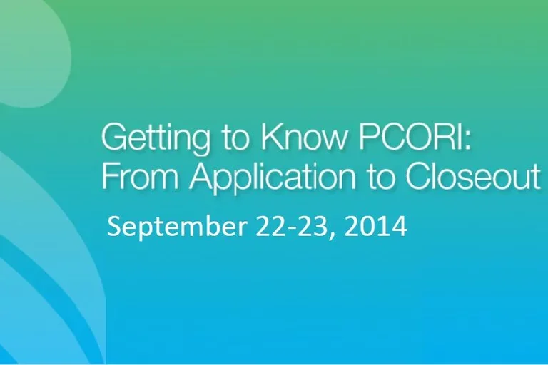 Understanding PCORI