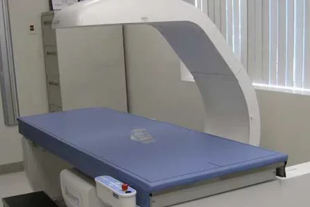 Photo of DEXA machine