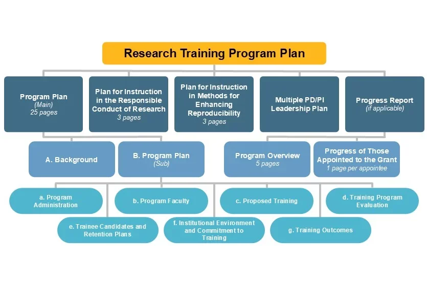 Research Training Program Plan diagram
