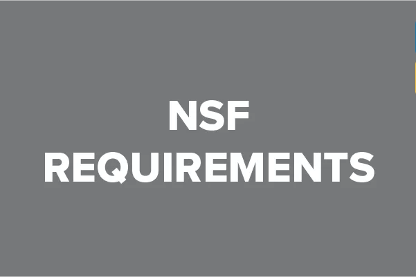 NSF requirements