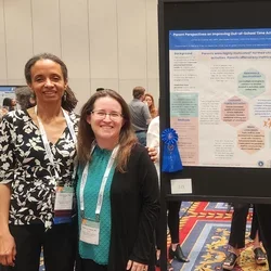 Jaime La Charite and Nina Harawa