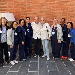 Mr. and Mrs. Marsh Bull and the CTRC staff