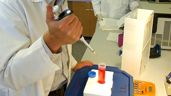Research lab samples