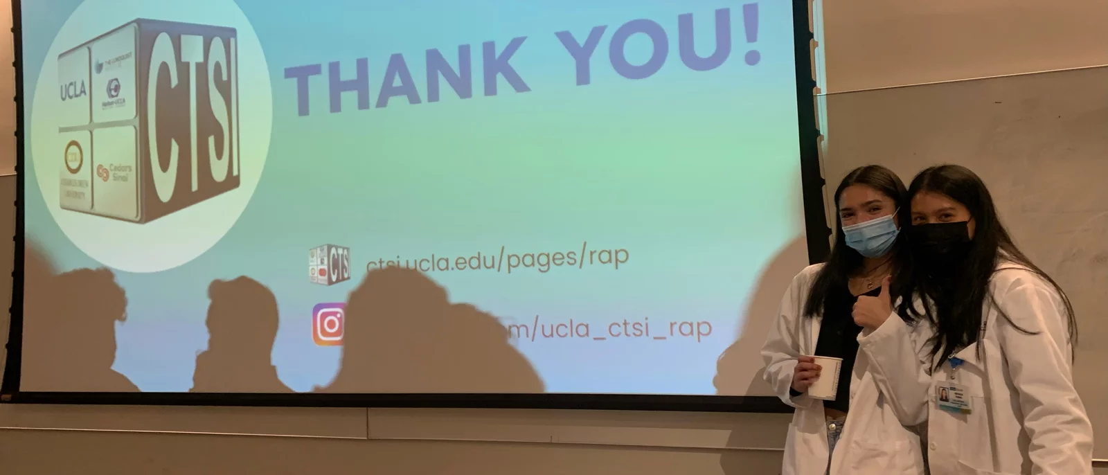 RAP Students Amanda and Sam