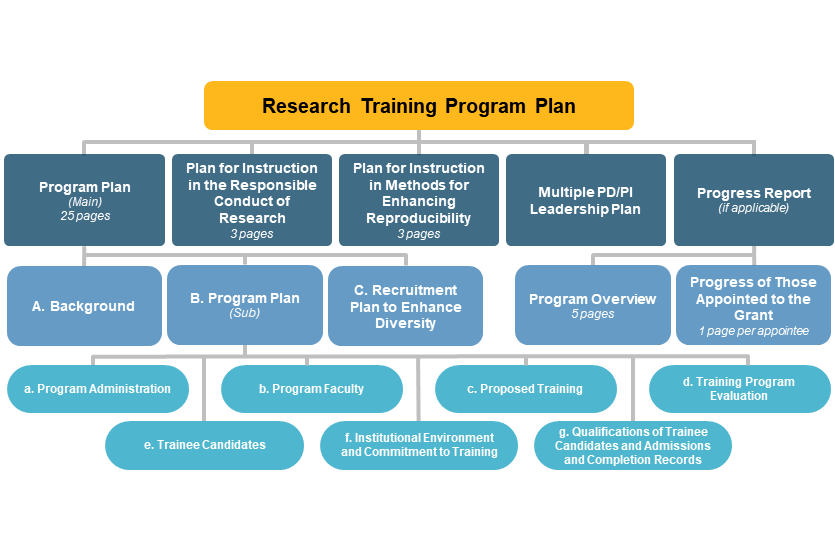 Research Training Program Plan diagram