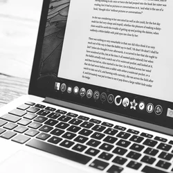 Writing on Macbook